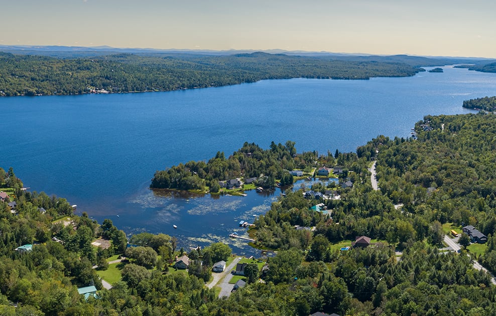 Lac Brompton et petit Lac Brompton