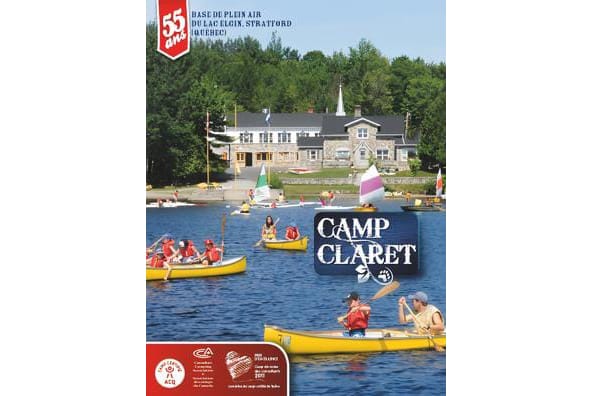 camp claret lac elgin estrie