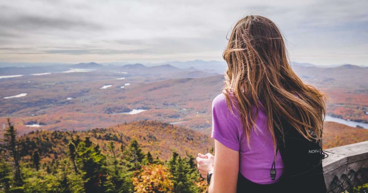 Vue du Mont-Orford