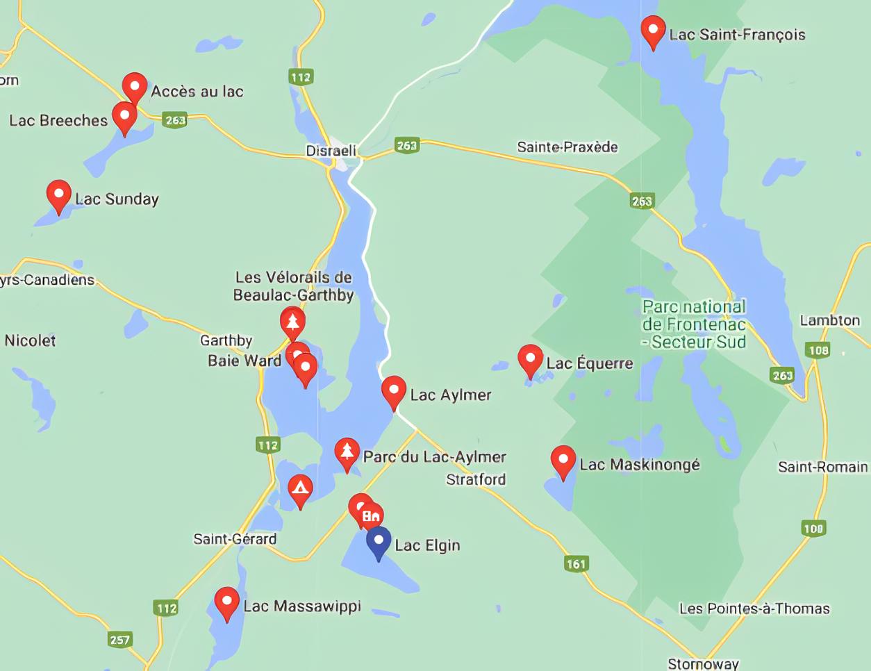 lac elgin 1 google maps